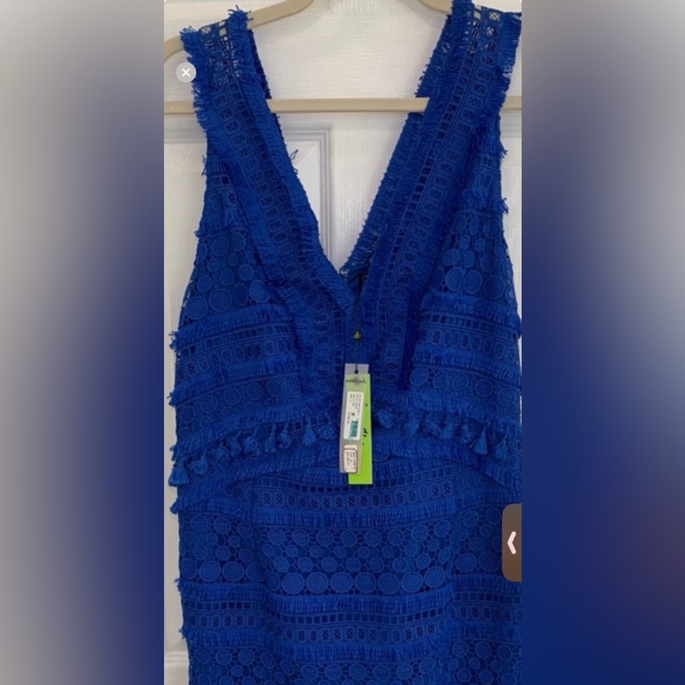 Brand new with tags Boho Sam Edelman Royal Blue Lace Dress